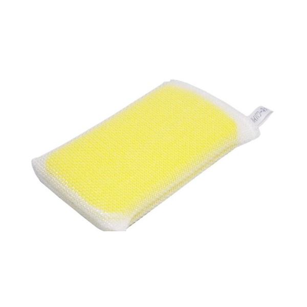 キッチンスポンジ/食器洗いスポンジ (抗菌・防臭加工) ハイパワーネット イエロー キッチン用品 (240個セット)