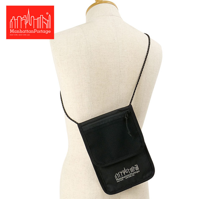 メール便 ムーズィーアクションバッグ [MP2028CDRSP ] Moozie Action Bag メンズレディース ネックポーチ 斜め掛けポーチ Black 黒 ブラック系