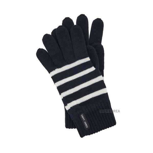 [セントジェームス] FW25 女性 コロンビエ R M 手袋 KH COLOMBIER R M NAVY ECUME