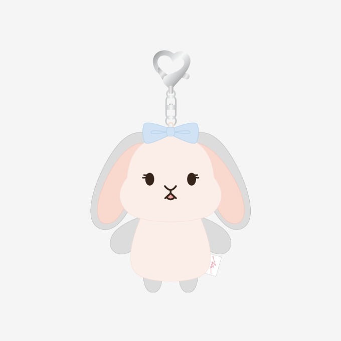 [在庫あり] TWICE NAYEON - NA OFFICIAL MD RABBIT PLUSH KEYRING ぬいぐるみ 新品未開封