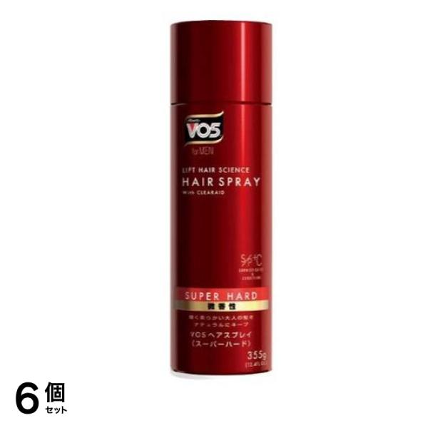 VO5 for MEN(フォアメン) ヘアスプレイ スーパーハード 微香性 355g 6個セット