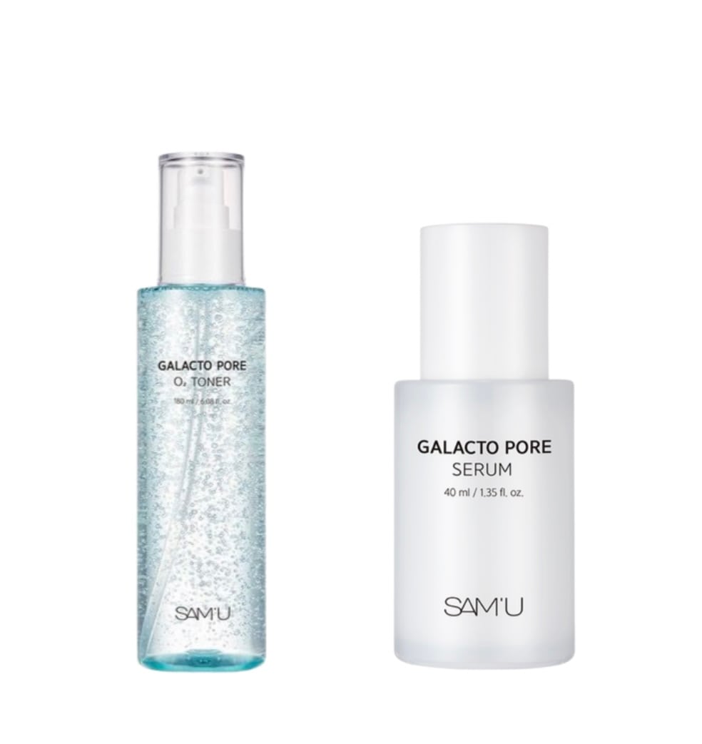 [毛穴ライン]ガラクト フォア オートトナー 180ml+ガラクト フォア セラム 40ml 韓国コスメ 水分保湿 鎮静 弾力 栄養 トーンアップ 光彩 酸素品はエッセンスバブル 皮脂整理