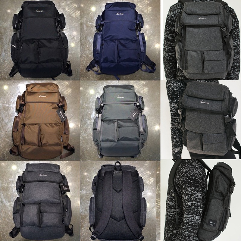 あなたされるようにスマートFashionistar！韓国の新しいホットファッションスタイリッシュなメンズレディースブラックレーベルワーキングバックパックが持っている必要がありますクライミング2バックパック5色スクール旅行ハイキング