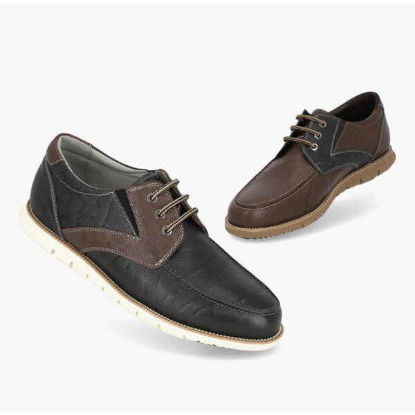 男性牛革カジュアルデッキシューズ 2.5CM(LCMC04U326)