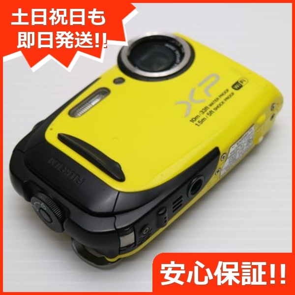 美品 FinePix XP70 イエロー デジカメ FUJIFILM 235