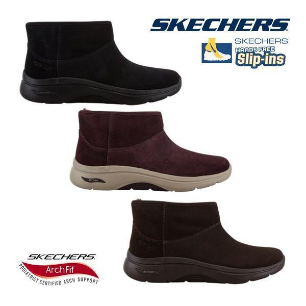 女性ブーツ ゴーウォーク アーチフィット 2.0 スリップイン SP0WSCFW022 他2種 294452