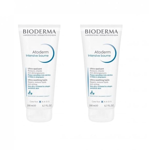 [Bioderma][1+1] ビオデルマ アトデルム インテンシブ バーム 200ml X 2PCS / ATODERM INTENSIVE BAUME ULTRA-APAISANT 200mlX2