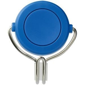 （まとめ）超強力マグネットフック 小 耐荷重約1.5Kg 青 MG-731-B 1個 [x15]