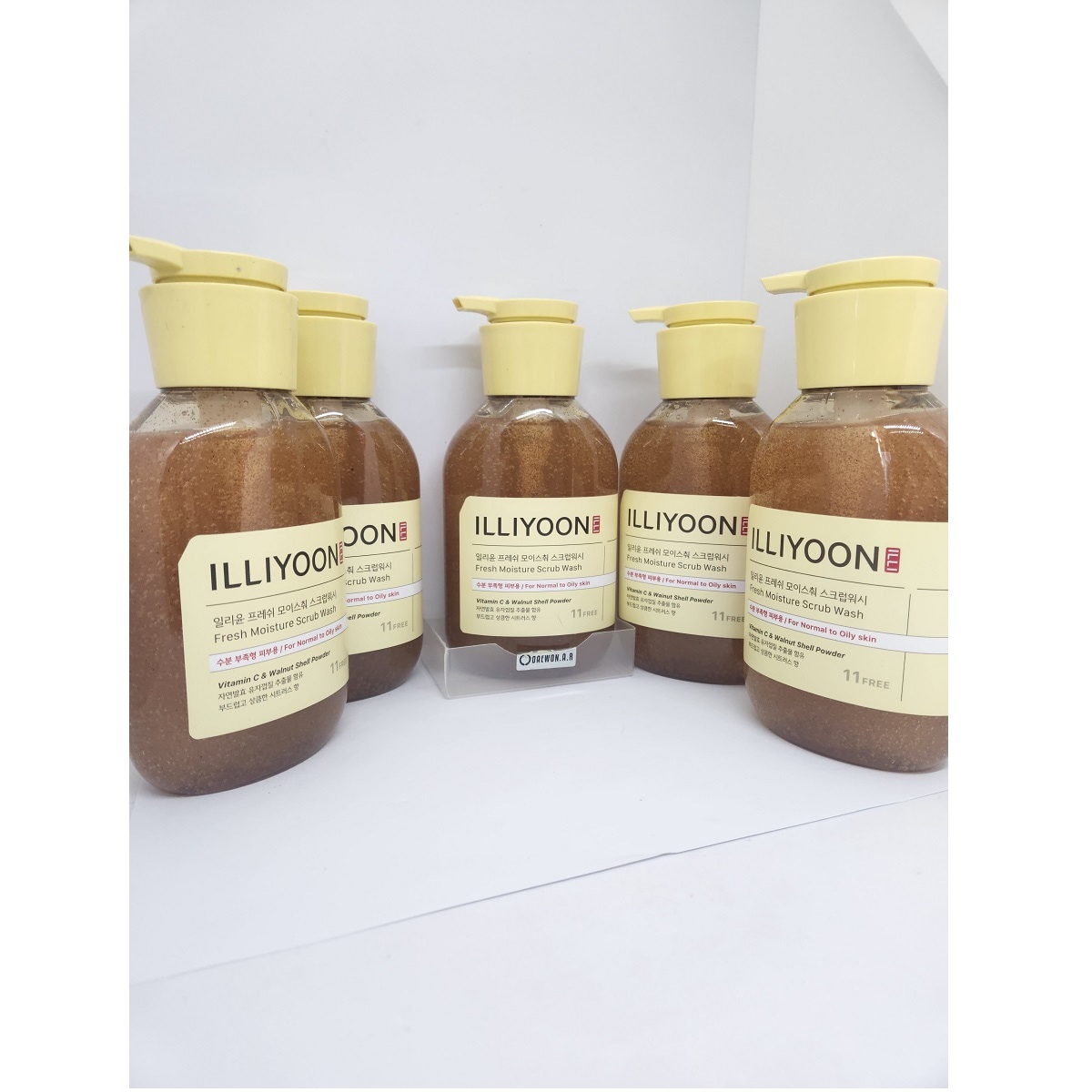 フレッシュモイスチャー スクラブウォッシュ 400ml x 5 kビューティースキンケア