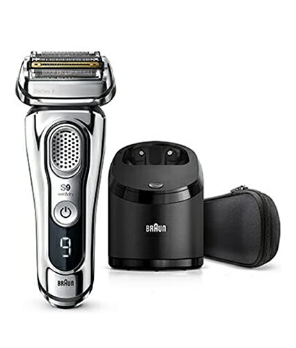 【除菌洗浄器付き】 ブラウン シリーズ9 メンズ電気シェーバー 5カットシステム 洗浄器付 水洗い/お風呂剃り可 9394cc-V