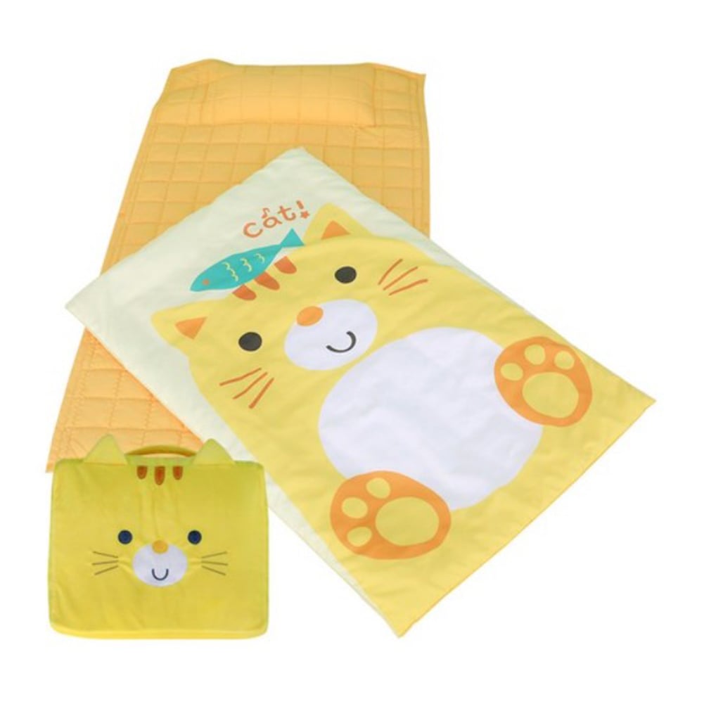 PARTY CRAFTZ 子猫柄寝具寝具掛け布団セット（キルト+パッド）子供用収納ケース付き寝具キル