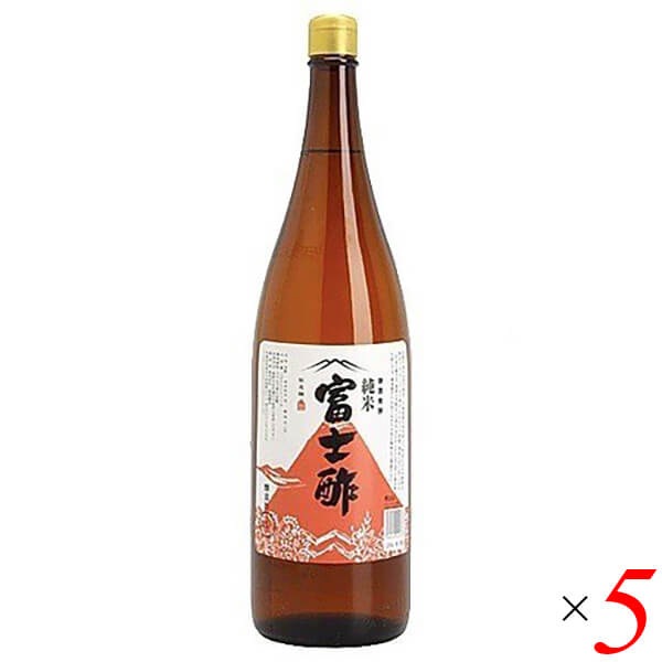 お酢 米酢 純米酢 飯尾醸造 純米 富士酢 1.8L 5本セット