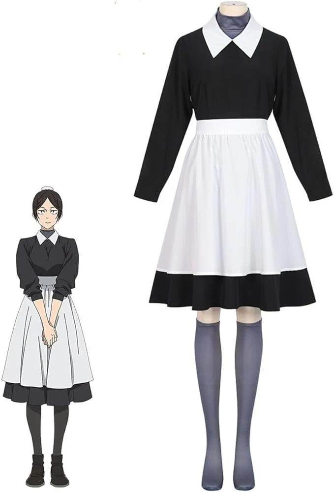 新作入荷呪術廻戦 コスプレ衣装 黒井 美里くろい みさと メイド服 制服