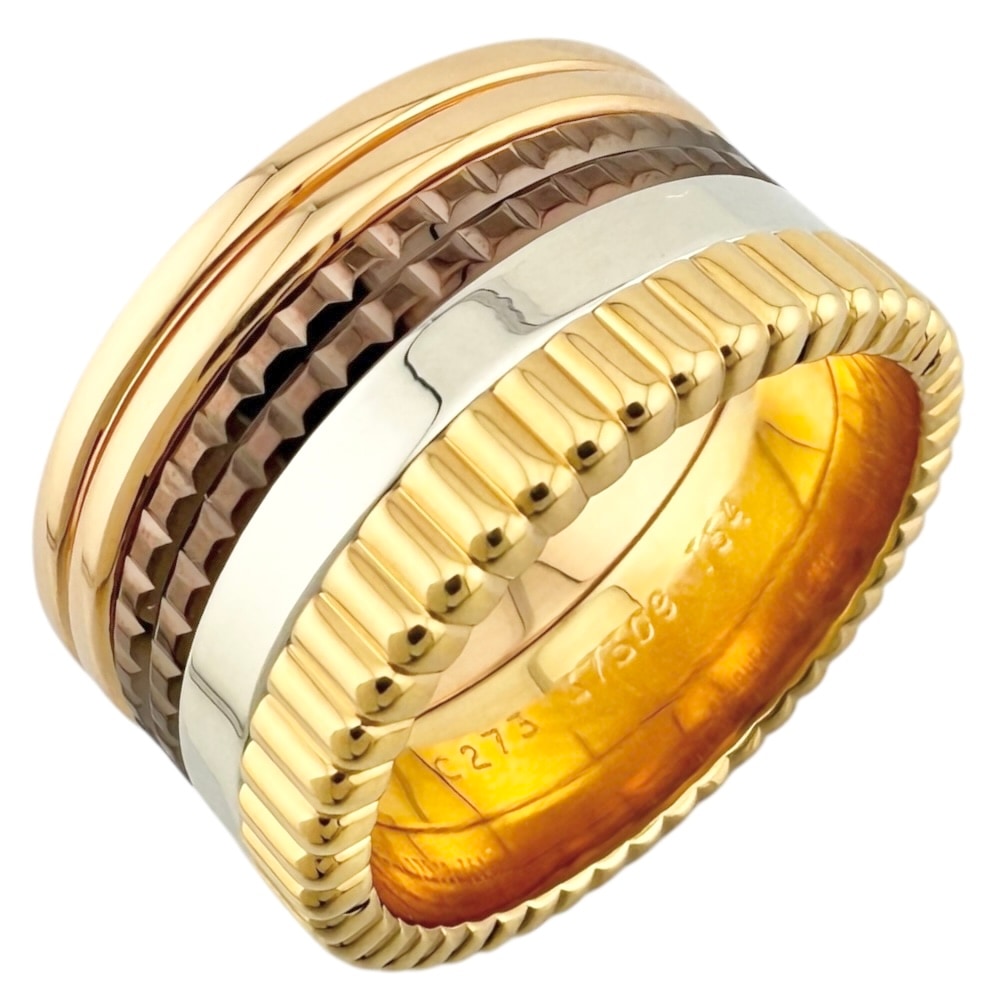 ブシュロン キャトルクラシック リング 指輪 13.5号 18金 K18イエローゴールド Boucheron 中古 美品 247,500円