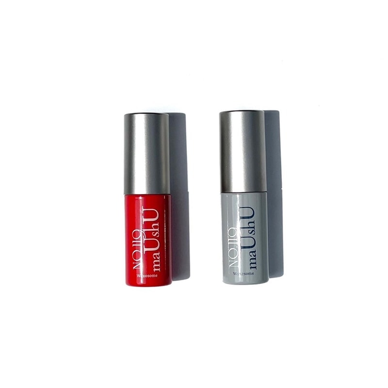 [国内正規品]No.119 maUshU（マウシュ）口腔内ケアミスト 15ml（アカ×グレー2本セット） お口の中の御守りミスト Wエクソソーム 最先端 再生化学 口臭 歯周病 ハーブエキス 乳酸菌