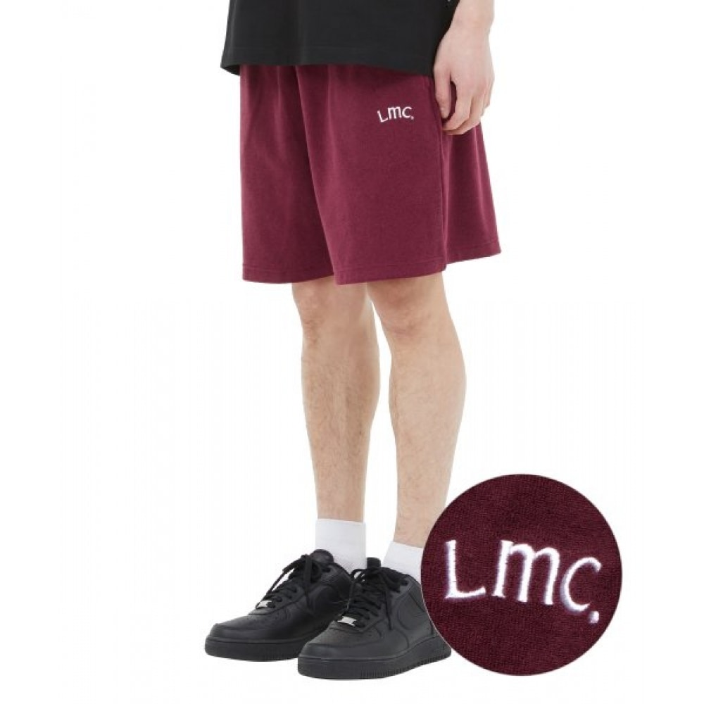 LMC (LMC) テリーショーツバーガンディー