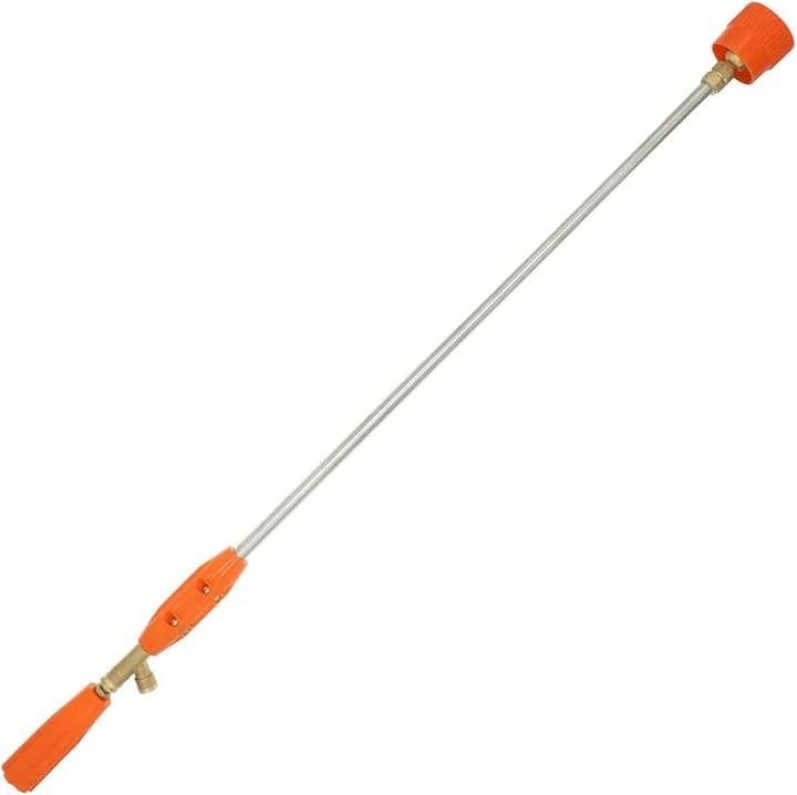 MORYTRADE 噴霧器 ノズル フード付き ヘッド角整可 防除 農薬 洗車 散水 エンジン 動噴 野菜 果樹 (オレンジ, 90cm)