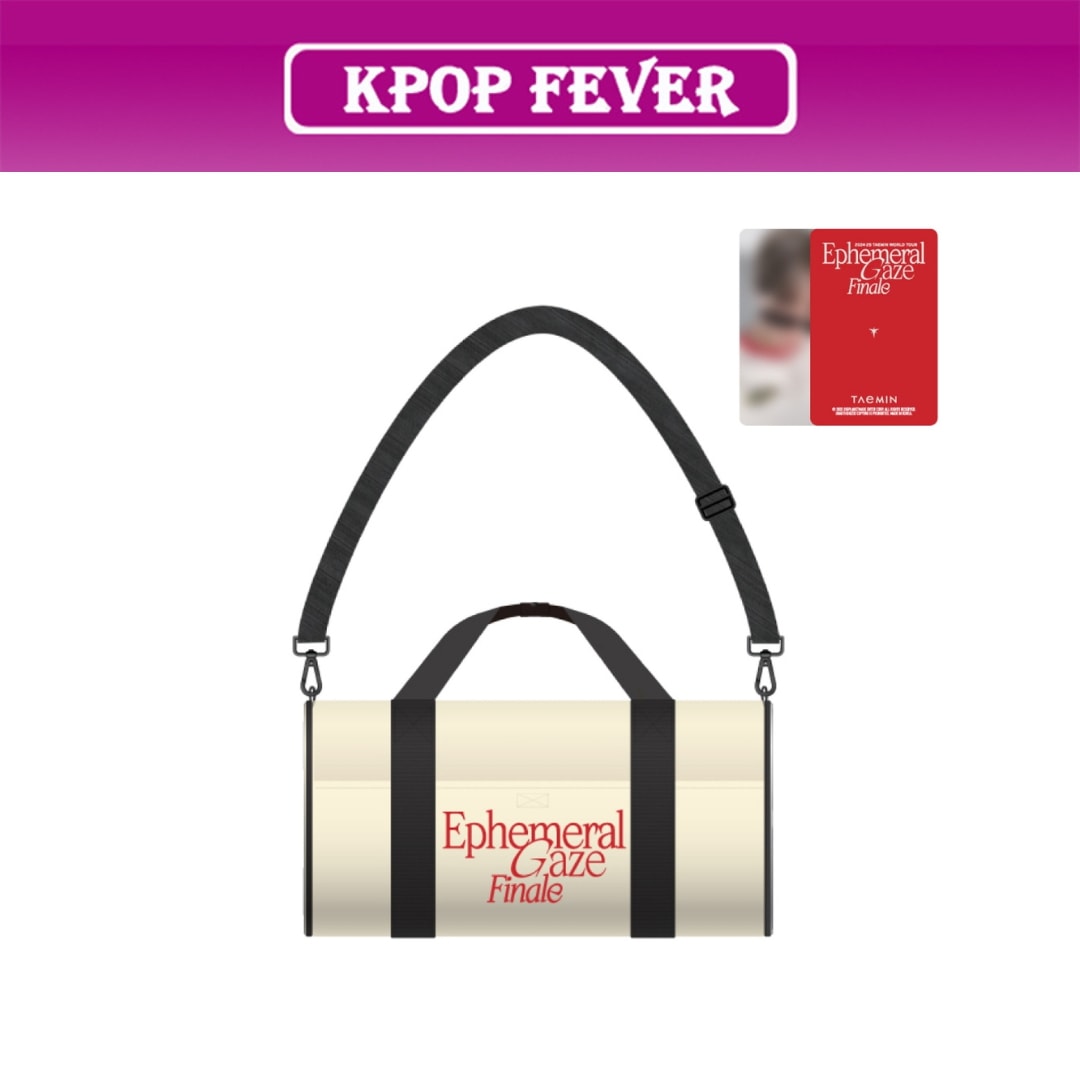 【online特典】 SHINee TAEMIN Ephemeral Gaze Finale Official MD / BOSTON BAG