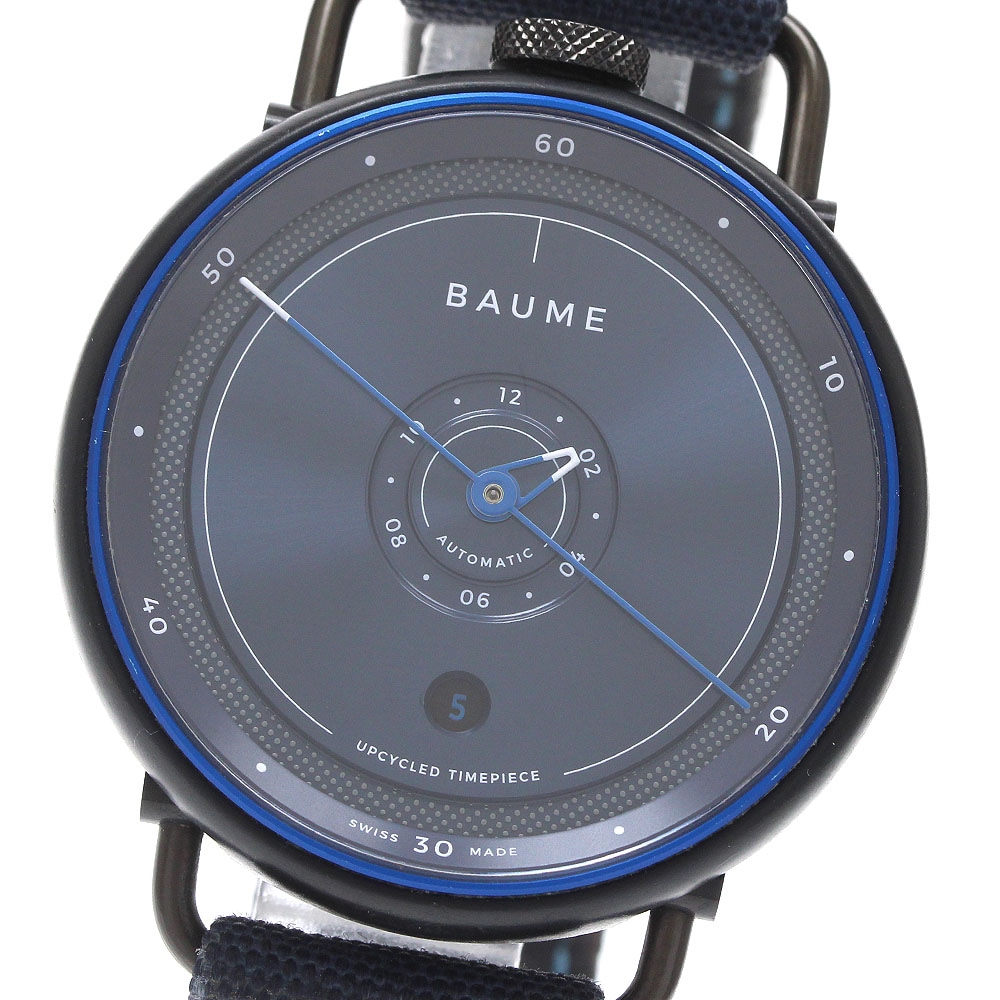 ボーム＆メルシェ Baume & Mercier M0A10680 ボーム オーシャンII デイト 自動巻き メンズ 保証書付き_934243【中古】