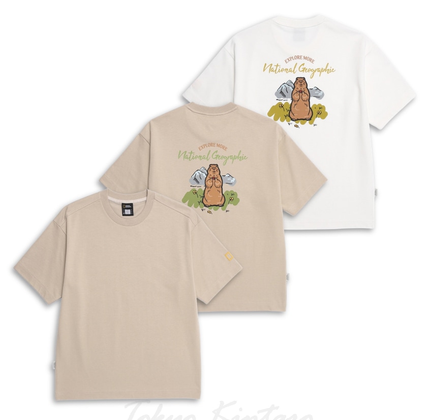 ANIMAL GRAPHIC SHORT SLEEVE T-SHIRT (N253UTS940)