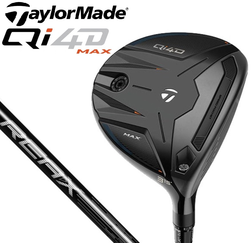 テーラーメイド TM-QI4DMX-FW5-55S Qi4D MAX フェアウェイウッド #5（REAX 55 シャフト・フレックス：S） TMQI4DMXFW555S