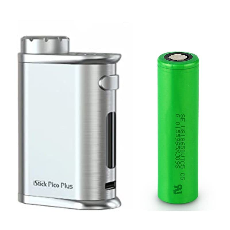 Eleaf iStick Pico Plus (イーリーフ アイスティック ピコ プラス) 75W TC Box MOD モッド 【VTC5 バッテリー付】【日本語説明書付】シルバー