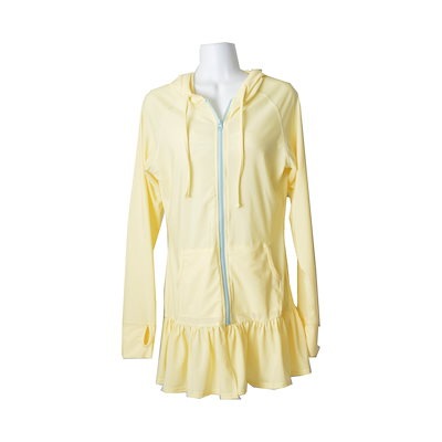 Qoo10 Uvカット ラッシュガード フリル付き レディース服