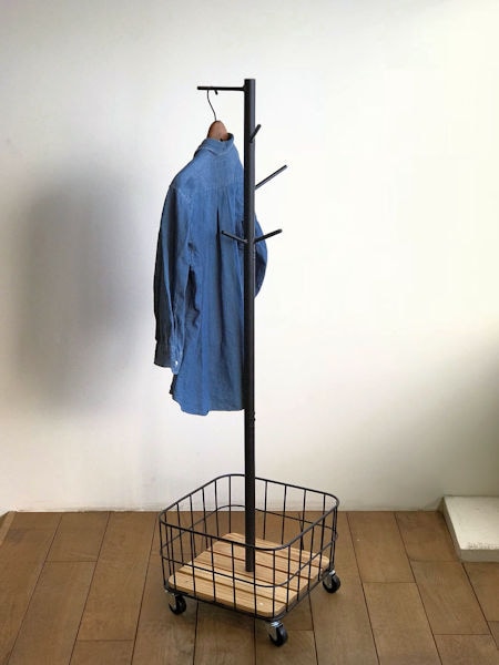 バイケージポールハンガー ハンガーラック ハンガー 子供部屋（724）