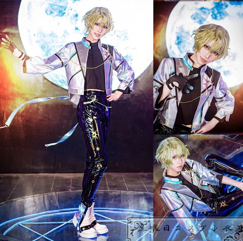 1179ES あんさんぶるスターズ 全員 アニバーサリーチャレンジ 逆先夏目 乱凪砂 深海奏汰 明星スバル 9周記念衣装 コスプレ衣装 コスチューム ハロウィン 変装 仮装