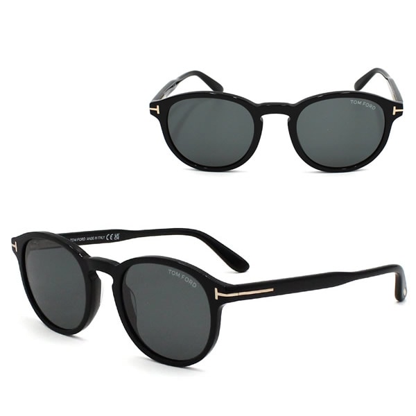サングラス FT0834/S 01A 50 サングラス TF0834 EYEWEAR グローバルフィット メンズ レディース ユニセックス ブラック グレー