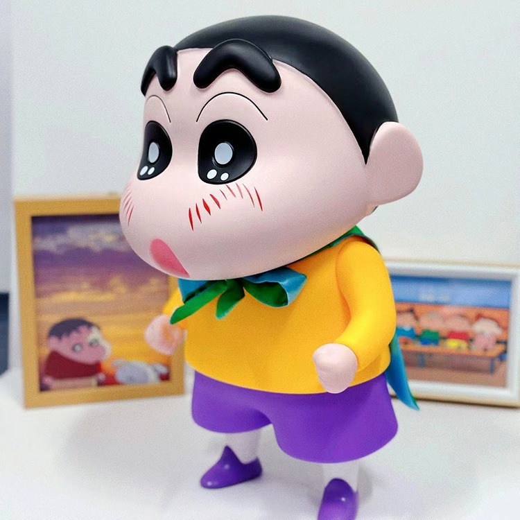 【急速出荷】クレヨンしんちゃんの置物アニメモデル野原しんのすけのマントしんちゃんの着ぐるみフィギュア