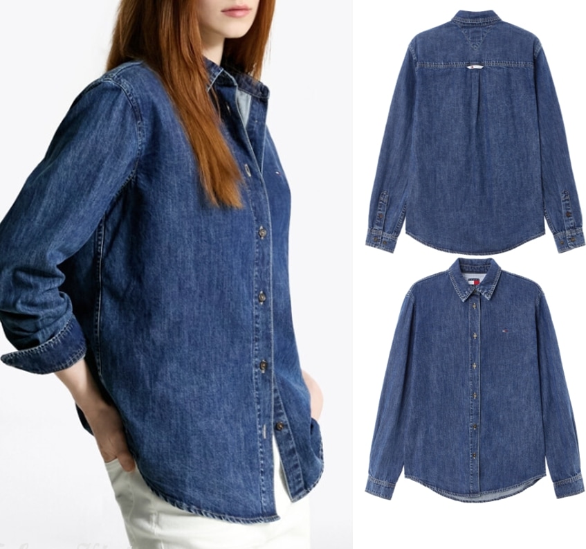 Regular Denim Shirt (T32F6WSH10TML11A5 )