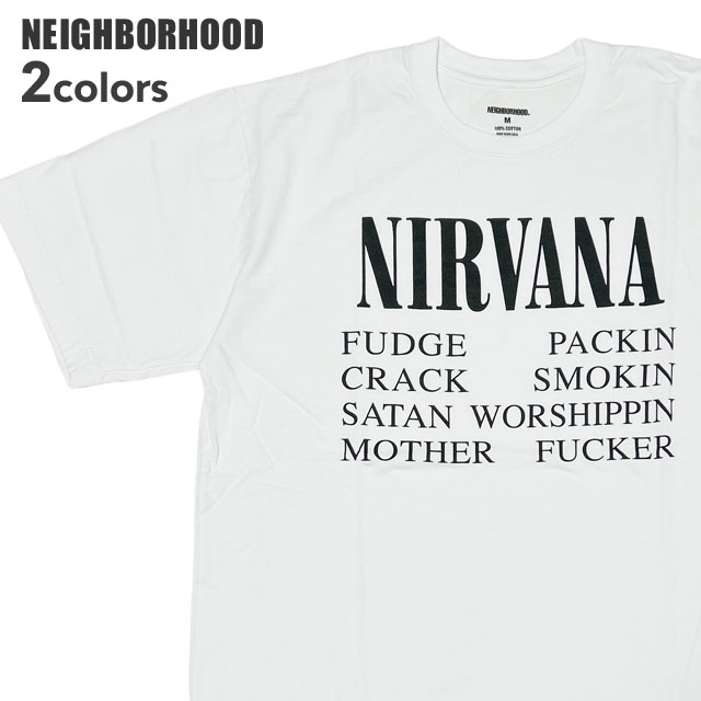 ネイバーフッド NEIGHBORHOOD NH X NIRVANA.TEE SS-4 Tシャツ 241PCNH-ST06S ニルヴァーナ 200-009472-050