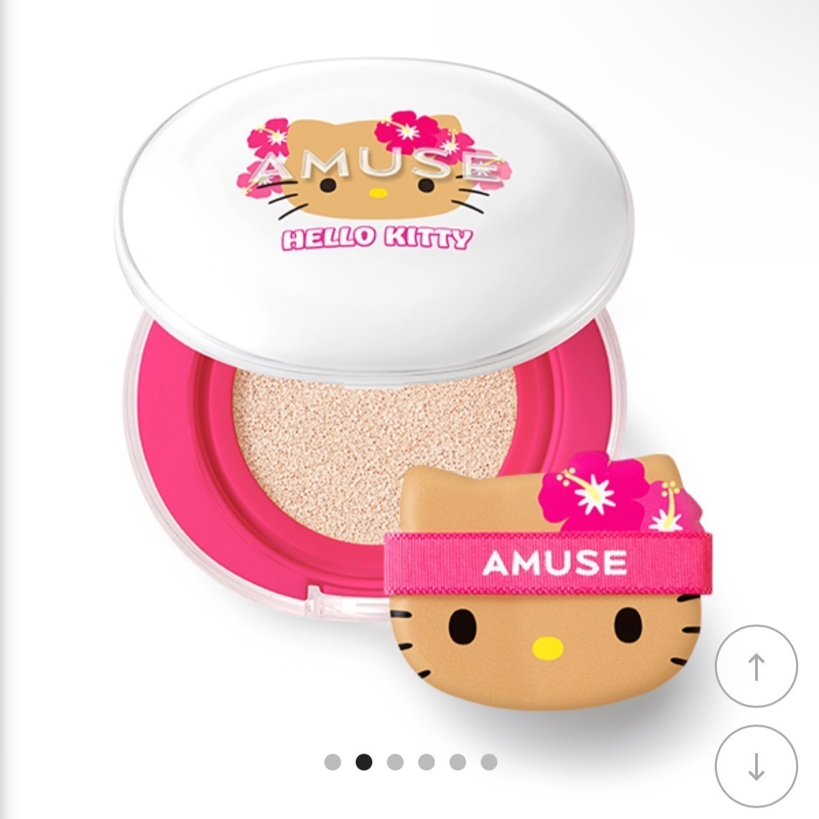 [タンニング ハローキティ 限定 エディション] セラミック スキン パーフェクター クッション[GIFT] タニング ハローキティ ヘアピン 贈呈