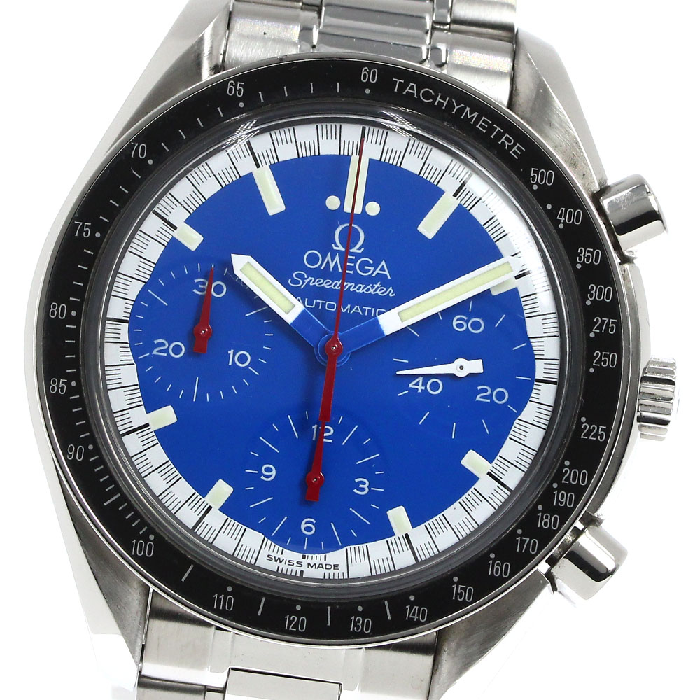 オメガ OMEGA 3510.81 スピードマスター レーシング シューマッハ クロノグラフ 自動巻き メンズ _792665【中古】 233,450円