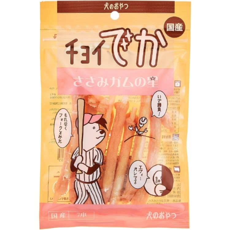 36個セット わんわん チョイでか ササミガムの星 7本入 ちょいでか