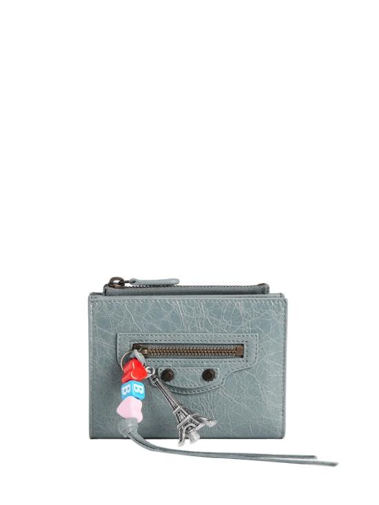 BALENCIAGA Women Wallet 846360 2ACOT 4751 BLUE GREY