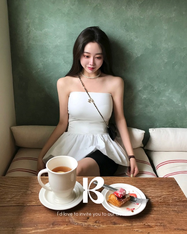 [MADE] パンプキンレイヤードチューブトップ ts1418