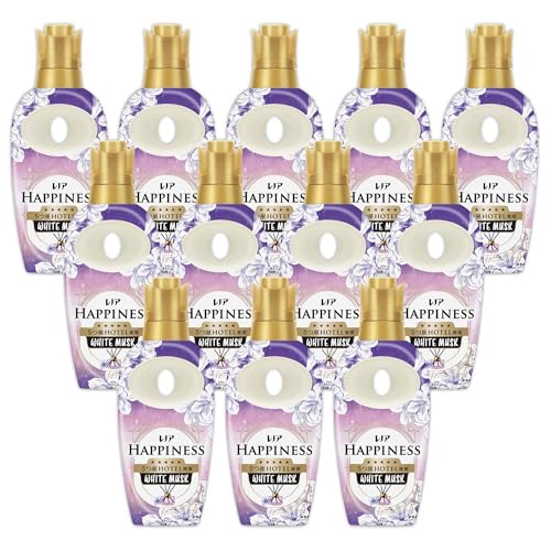 レノア ハピネス 5つ星ホテルの夢ふわタッチ 柔軟剤 ホワイトムスクの香り 本体 460mL×12本 [ケース品]