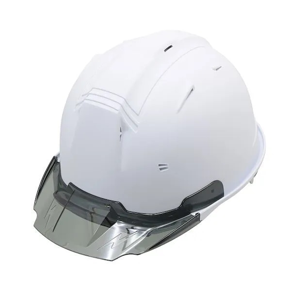 進和化学工業 シンワ 4580403023302 進和ヘルメットSS19VPRA 白／スモークB／マット塗装