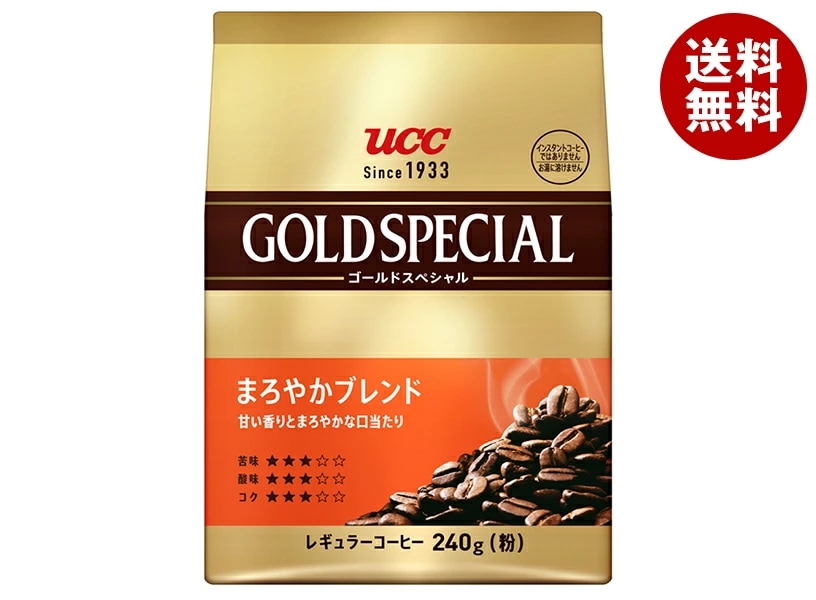 UCC ゴールドスペシャル まろやかブレンド 240g×12(6×2)袋入×(2ケース)