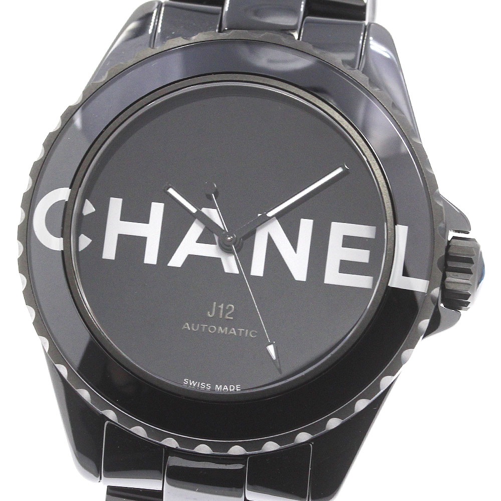 シャネル CHANEL H7418 J12 ウォンテッド ドゥ シャネル 自動巻き メンズ 極美品 箱保証書付き_747844【中古】