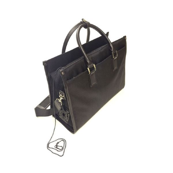 三実通商（みつみ通商） タブレット端末用ビジネスバッグ MARTLISH 男性用 防犯ブザー付 K-4324B