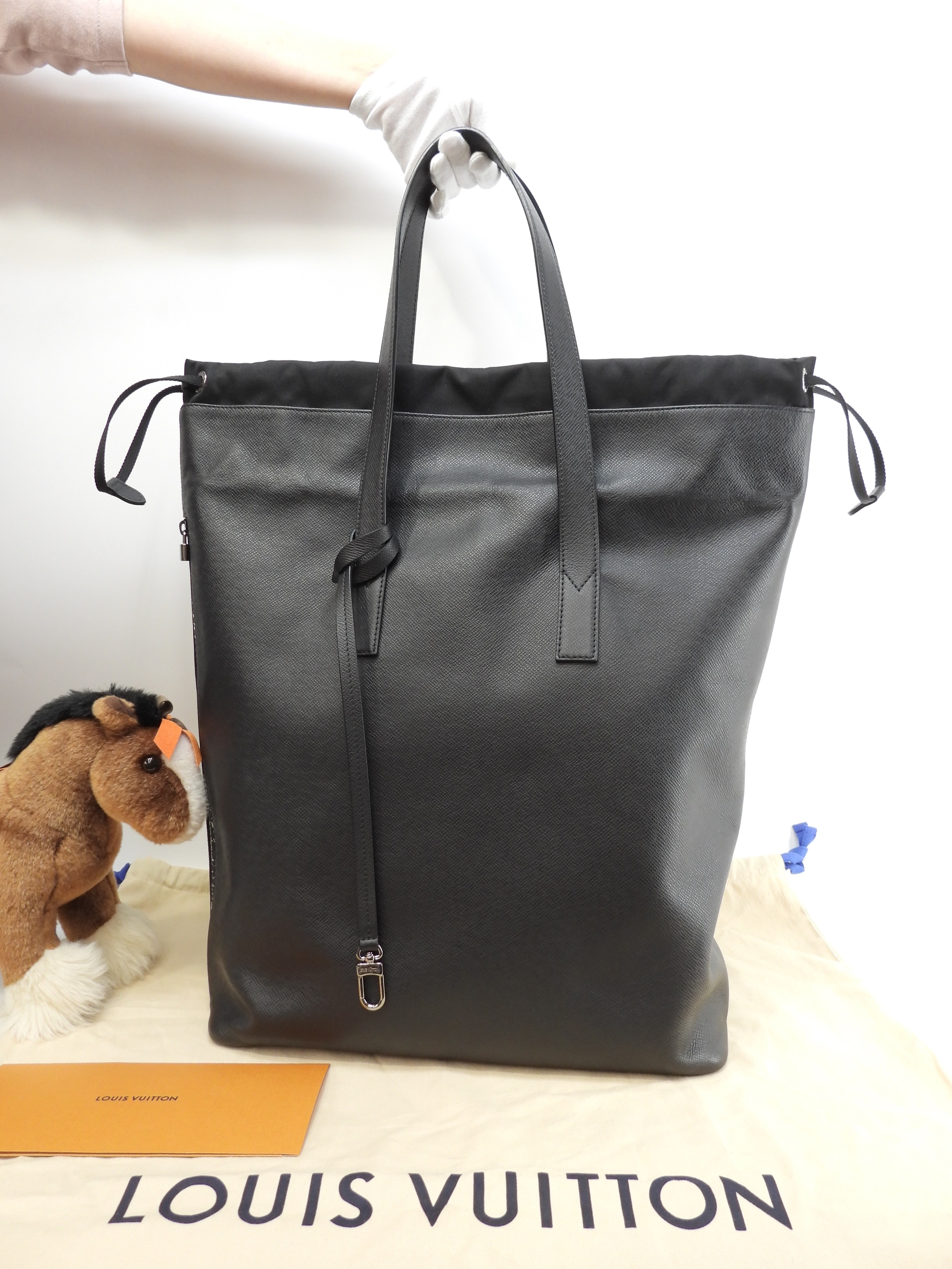 カバライト M31009 タイガ黒 メンズ トートバッグ大@FO4157