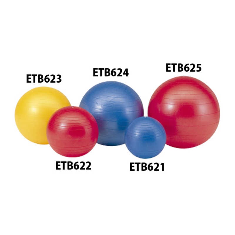 エバニュー　(EVERNEW) ジムボール75 赤 (Evernew)　ETB625