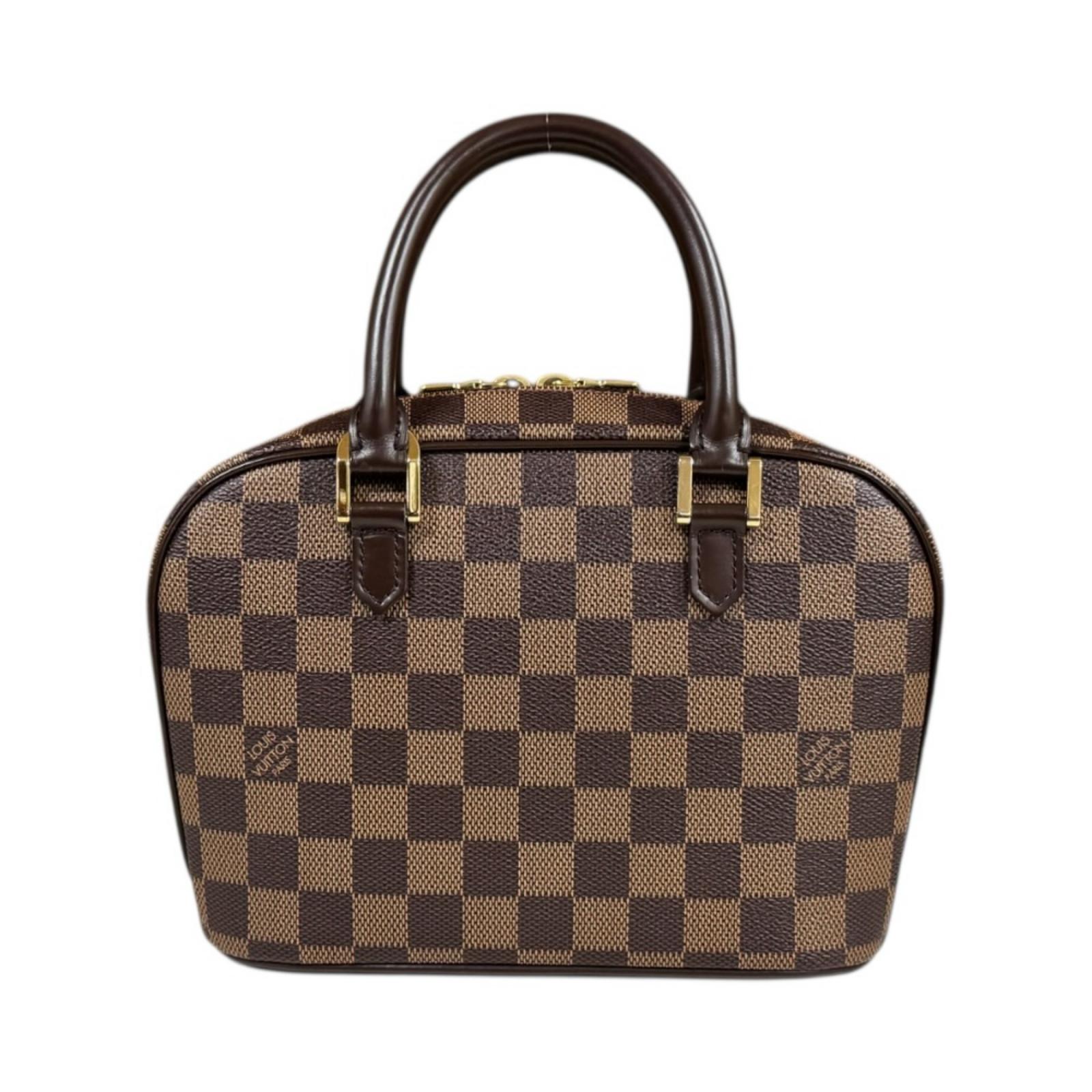ルイヴィトン サリアミニ ダミエ ハンドバッグ ダミエキャンバス N51286 ブラウン LOUIS VUITTON 中古 美品