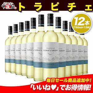 ダイアモンドトロフィー受賞!辛口で爽やか トラピチェ ヴィンヤーズ トロンテス アルゼンチン「750ml 白 辛口」【12本セット】年末年始 爽やか スッキリ 女子会 お祝い ギフト 業務用