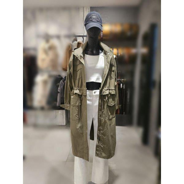 [] 女性) ディッチャブルロング丈野上ジャンパー (B241JP510P) [P003372188]