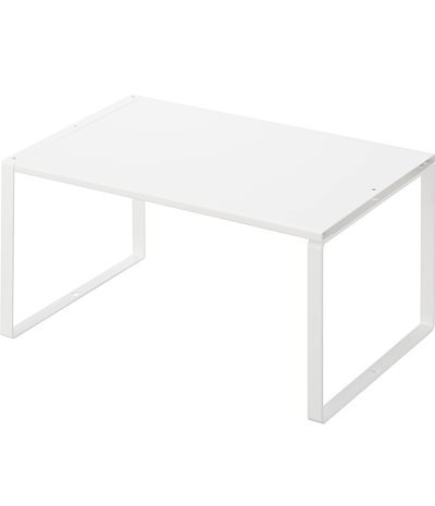 他サイト： 山崎実業 伸縮収納棚 プレート ホワイトの商品画像