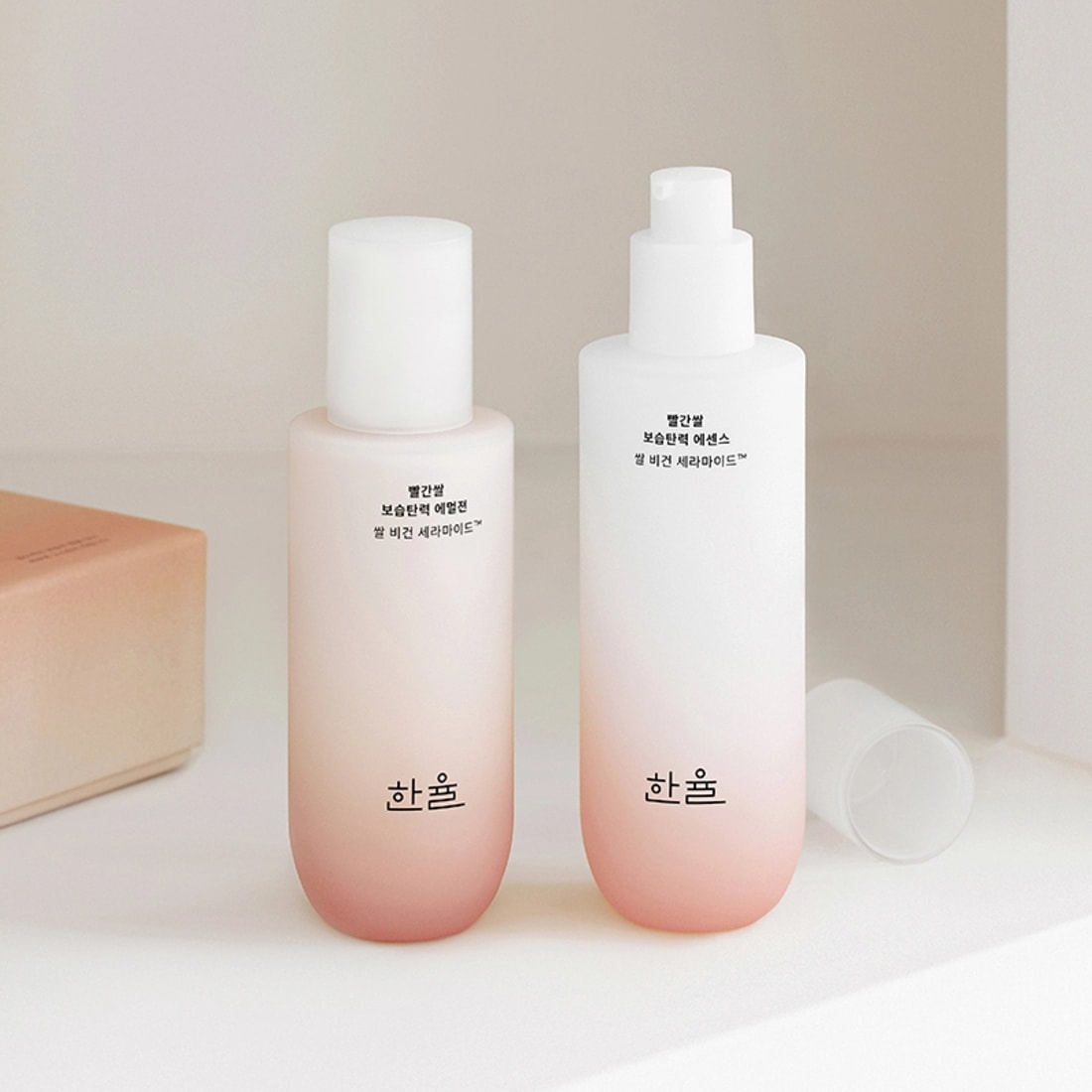 赤米モイスチャーファーミング2点セット Essence 150ml+18ml+Emulsion 12